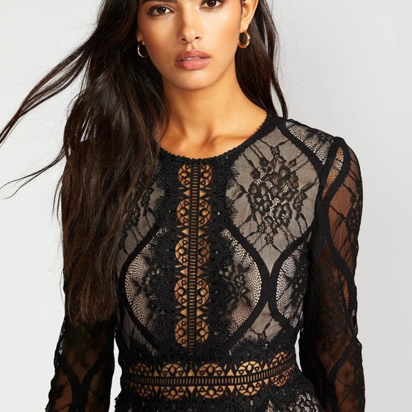 Free People Tulle Lace Floor Maxi Dress - Picture 2 of 3